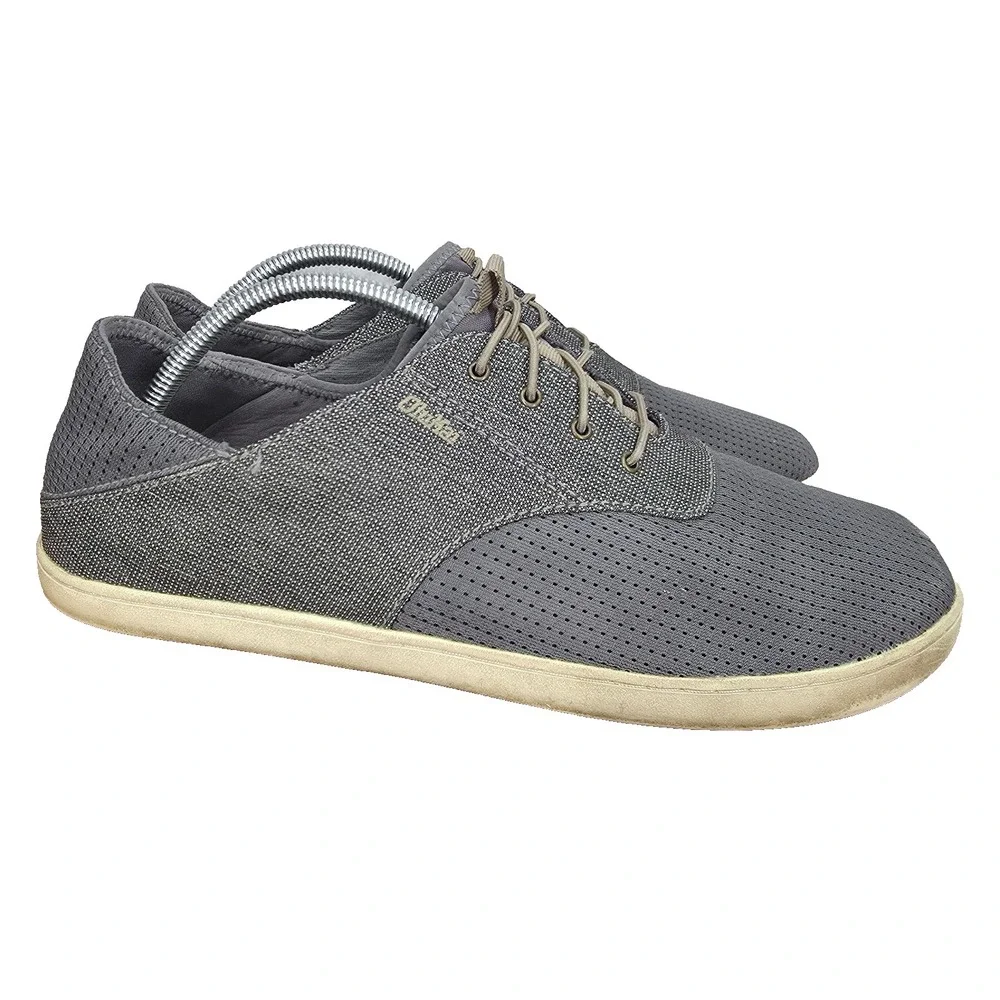 OluKai Nohea Moku Sneakers Men‎ 11 M Gray Slip On Comfort Casual Shoes Low Top